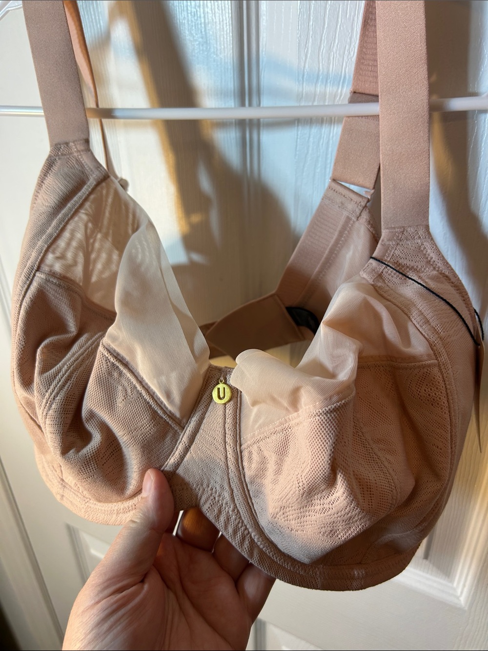understance Tilda smooth lace flex
wire unpadded full coverage bra toffee 38DDD - Picture 3 of 5